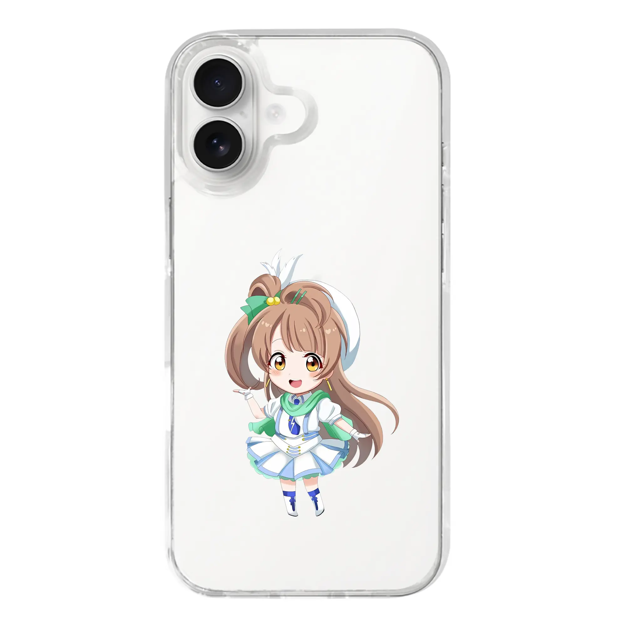 Love Live! グッズ,南ことり - iPhone 17シリーズ 透明スマホケース – 薄型・耐衝撃・精密フィット保護カバー